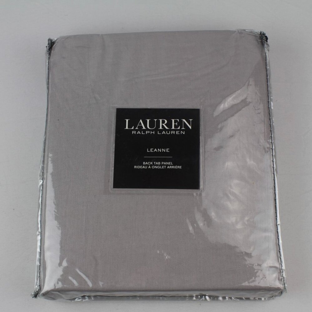 Lauren Ralph Lauren Linen Light Filtering w/ Lining Back Tab/Rod Pocket Panels